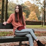 Orange and Red for Fall on http://vogueetvoyage.com #ootd #fall #orange #red