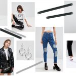 March Favorites'18 on http://vogueetvoyage.com mom jeans, vinyl jacket, fake leather jacket, white sneakers, nike